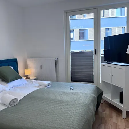 An Der Schlachte-bremen City-boxspringbett -free Parking *