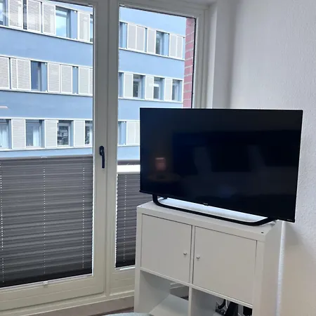 Apartment An Der Schlachte-bremen City-boxspringbett -free Parking