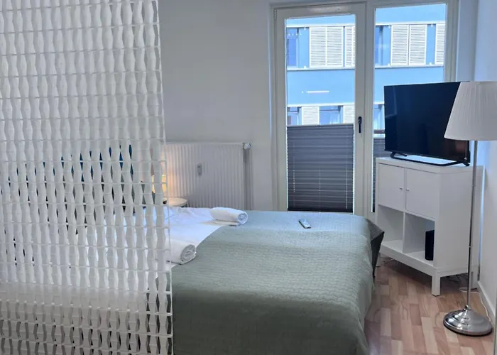 An Der Schlachte-bremen City-boxspringbett -free Parking Apartment Bremen